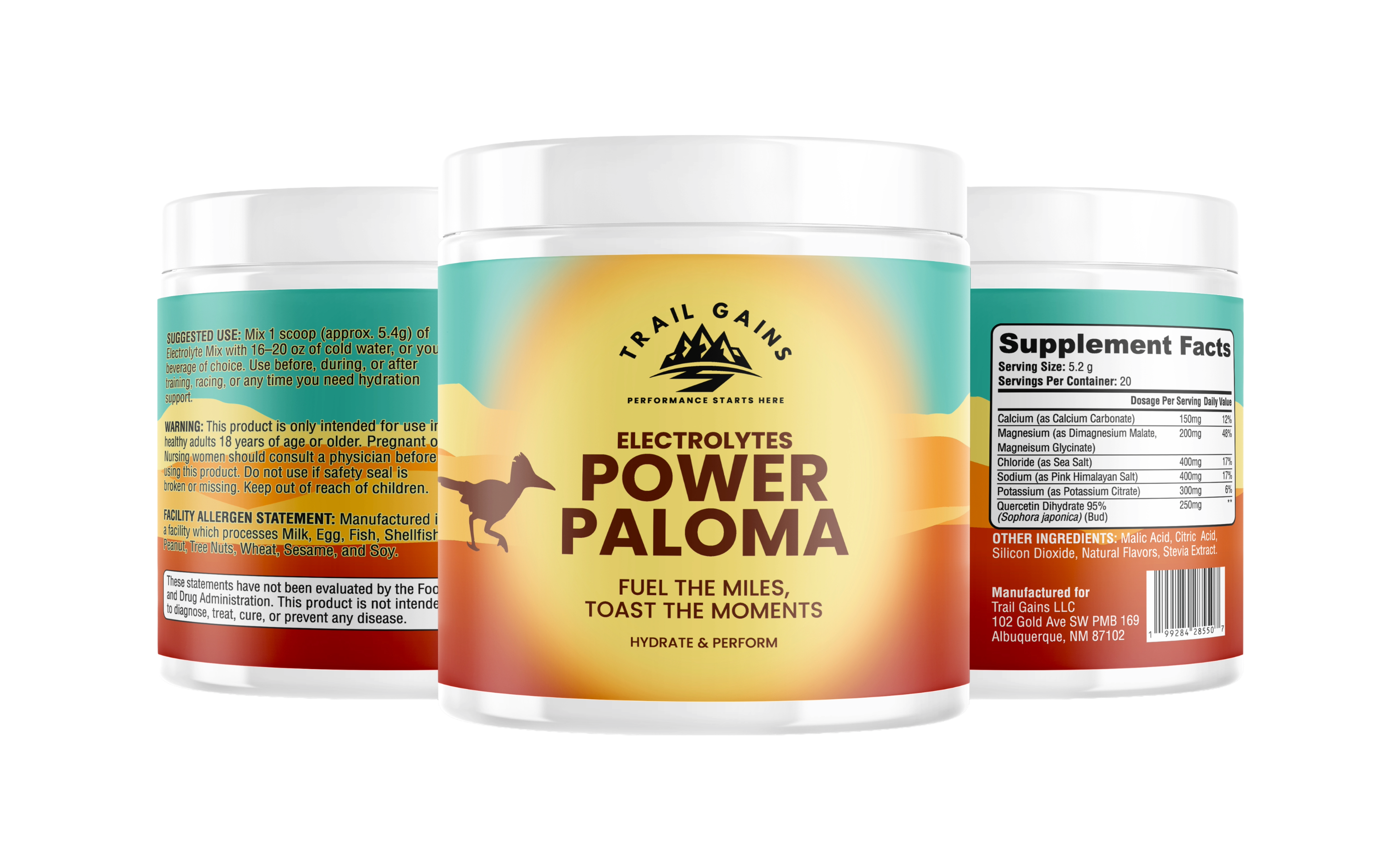Power Paloma Electrolyte — Clean Hydration Backed by Real Ingredients