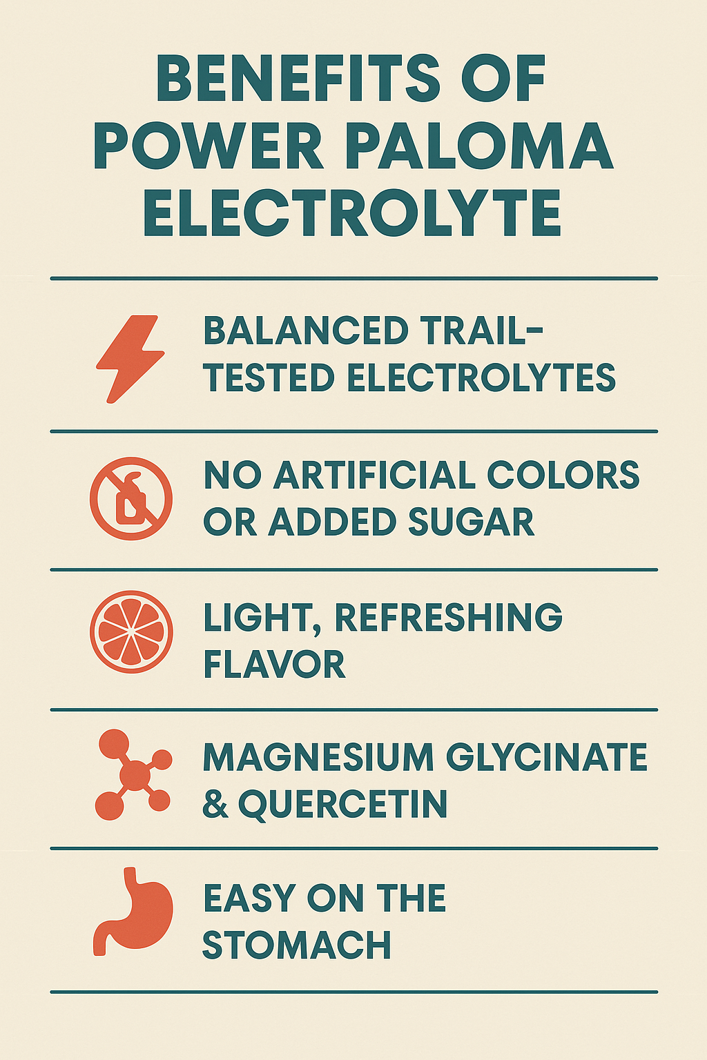 Power Paloma Electrolyte — Clean Hydration Backed by Real Ingredients